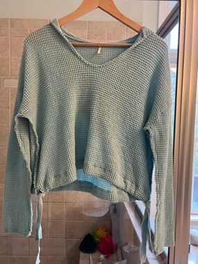 Hello Nite waffle light weight sweater